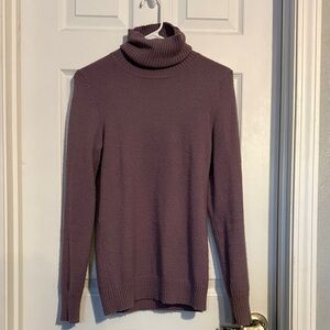 GAP Women's Plum Turtleneck Sweater